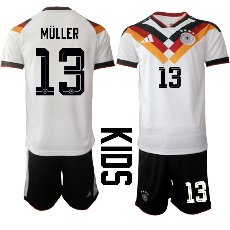 Youth Germany home 014 style 2026 World Cup Soccer jersey->youth soccer jersey->Youth Jersey